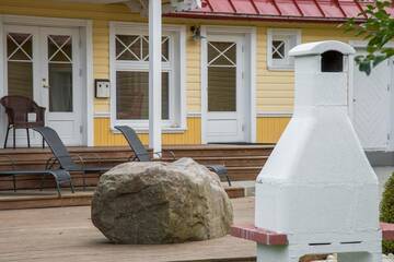 Фото номера Дом для отпуска с сауной Гостевой дом Posti Hostel г. Кярдла 2