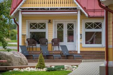 Фото номера Дом для отпуска с сауной Гостевой дом Posti Hostel г. Кярдла 6